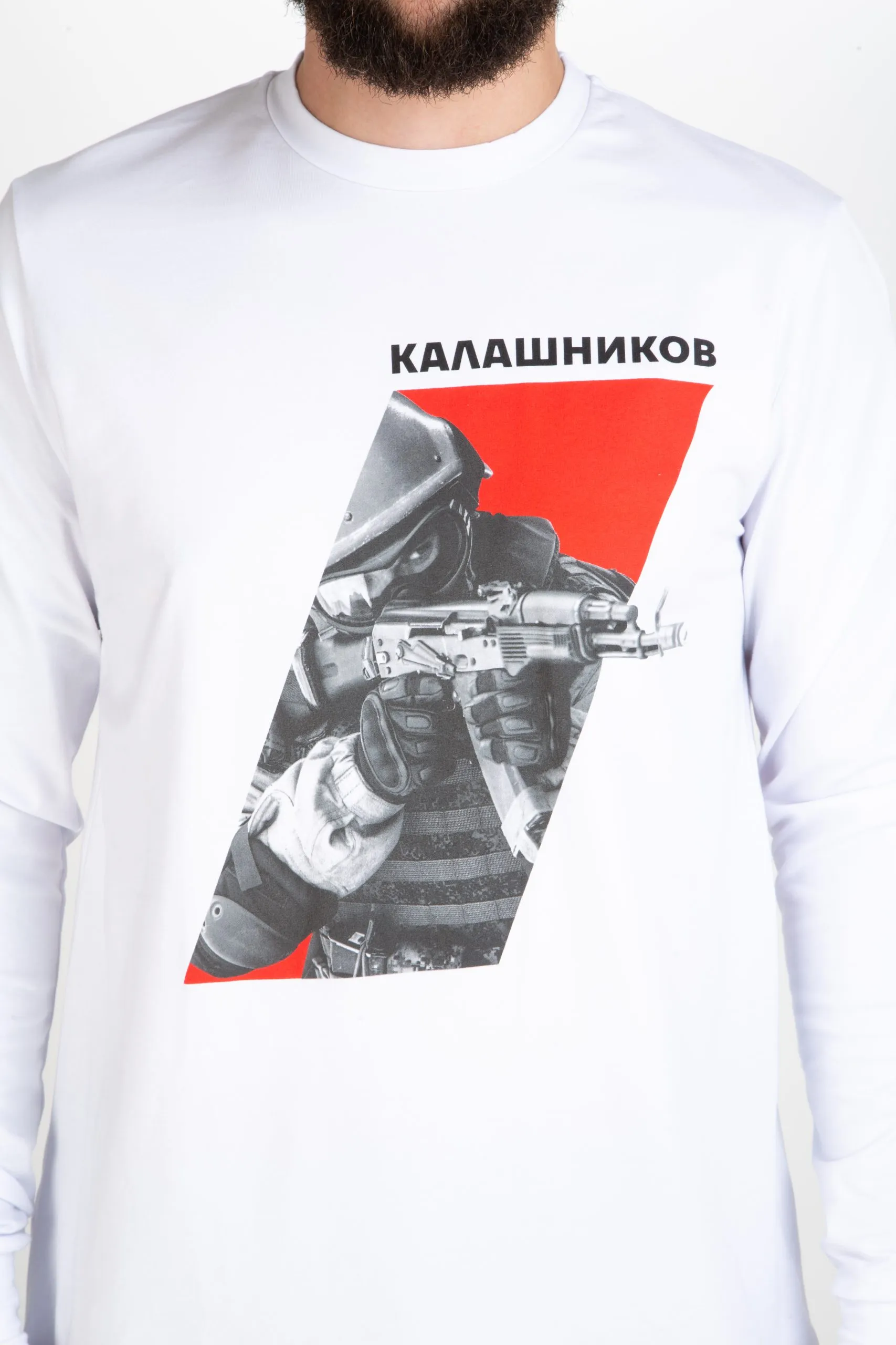 print-kalashnikov-avtomat-byal-dalag-rakav Тениска Калашников автомат - Image 1